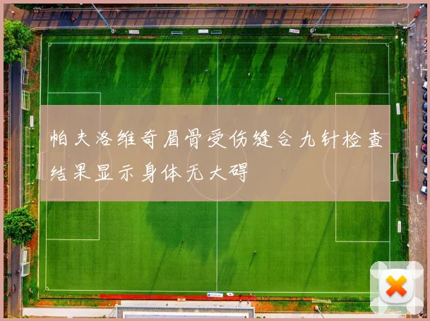 帕夫洛维奇眉骨受伤缝合九针检查结果显示身体无大碍